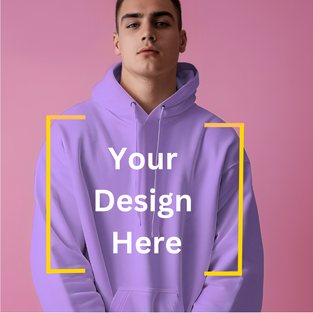 Customized Premium Hoodie - Oversized ( Front )