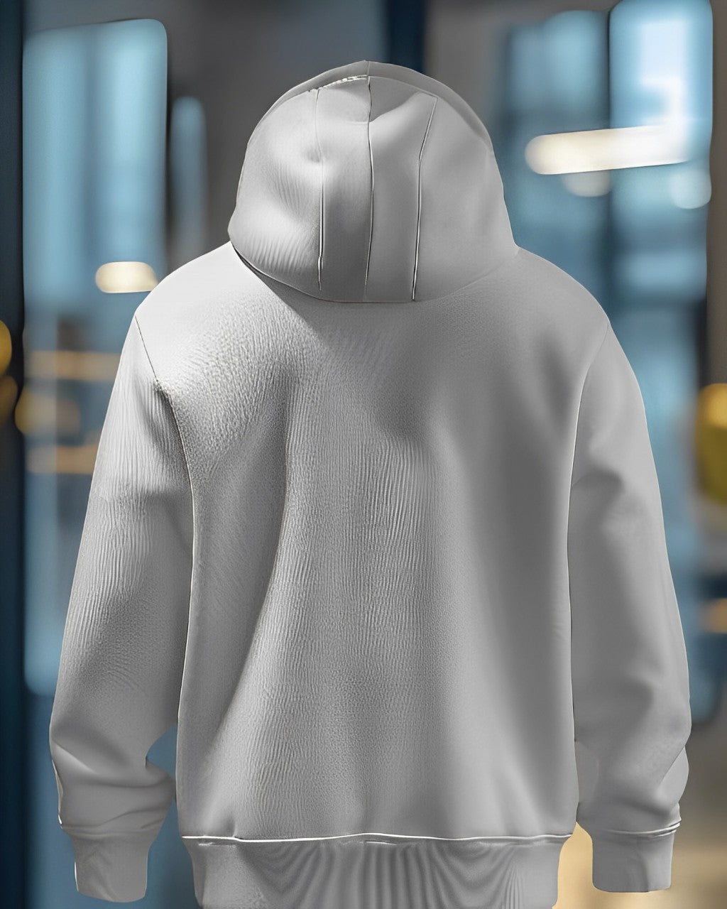 Plain White Premium Hoodie