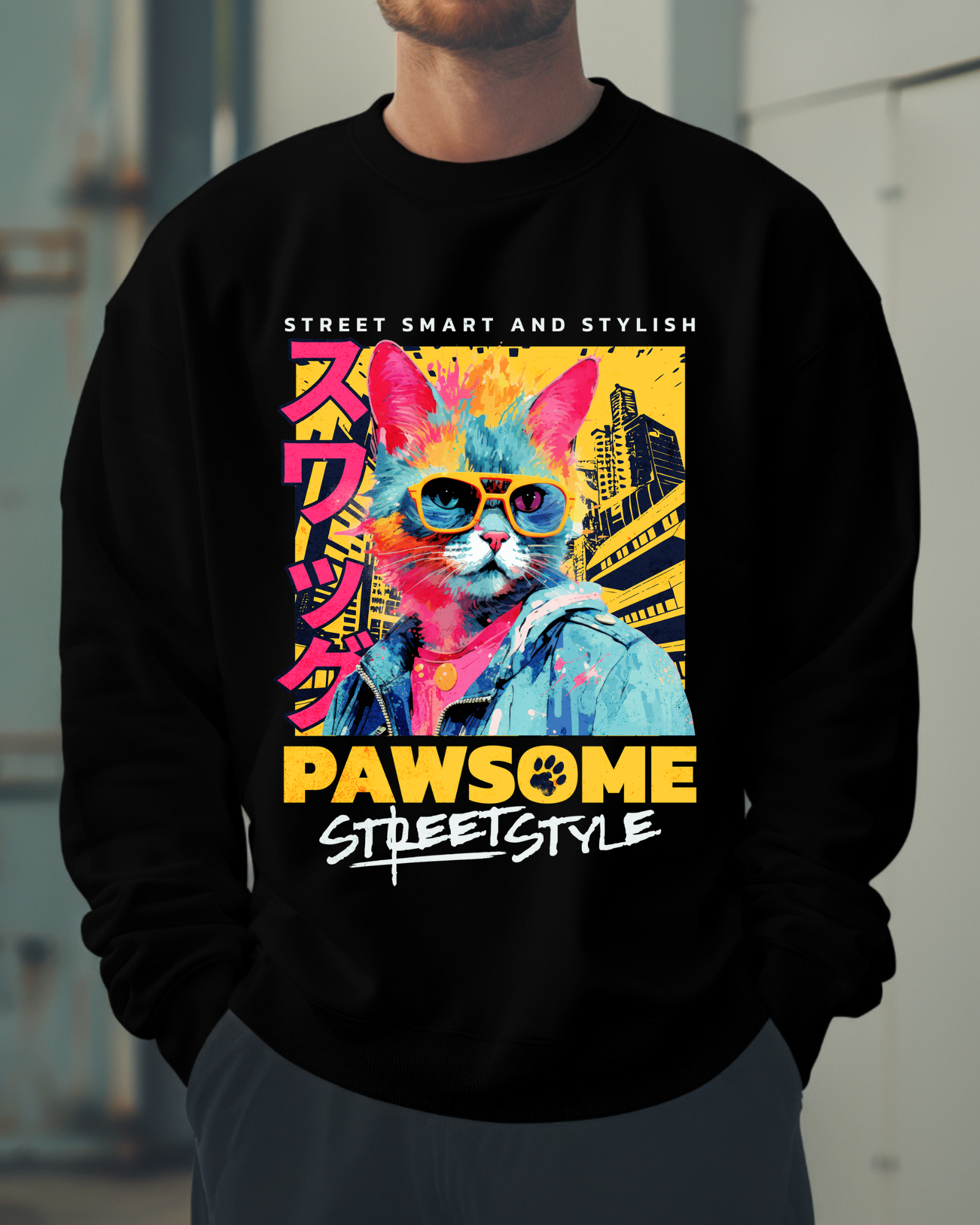 Street Style Graphic - Sweatshirt