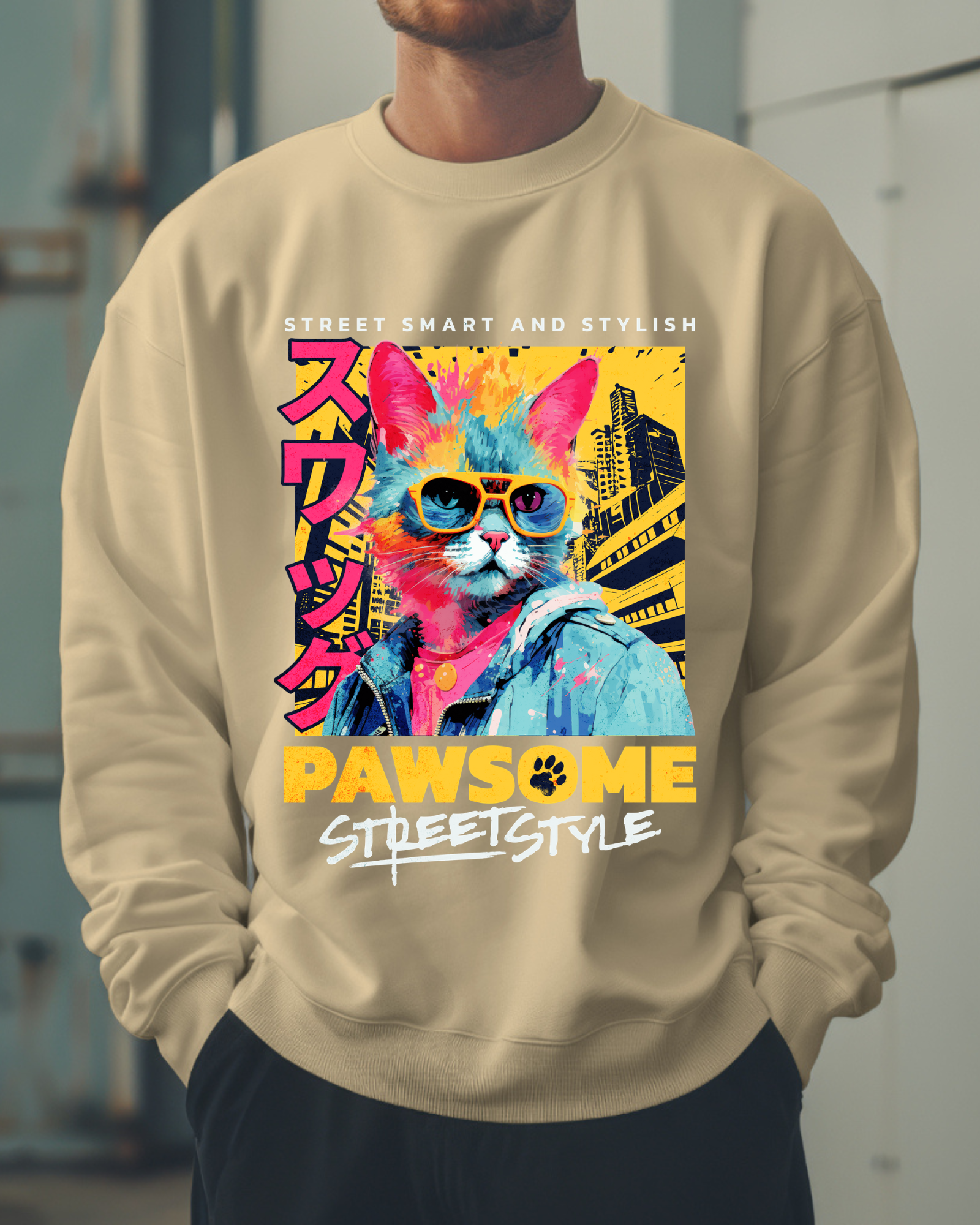 Street Style Graphic - Sweatshirt