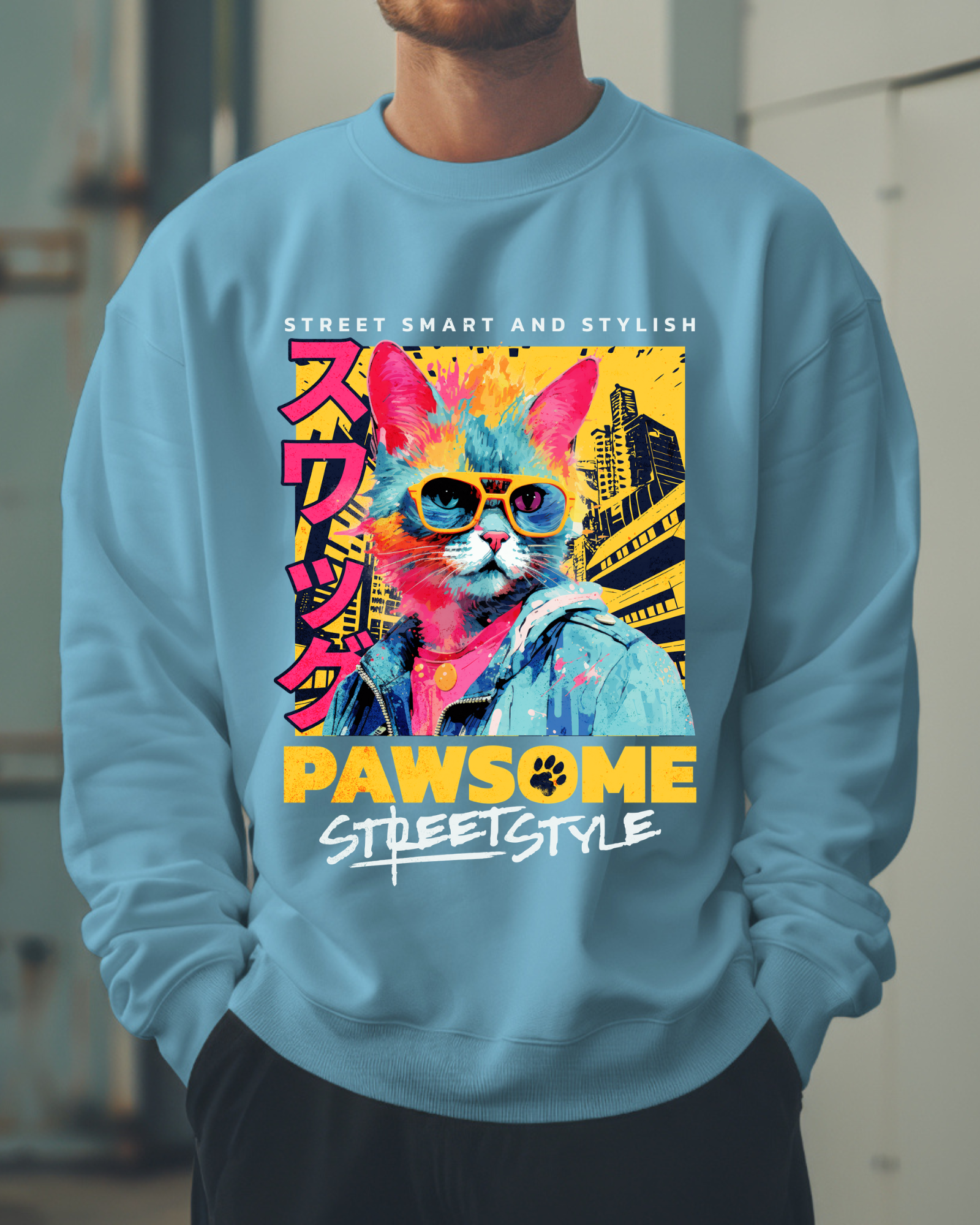 Street Style Graphic - Sweatshirt