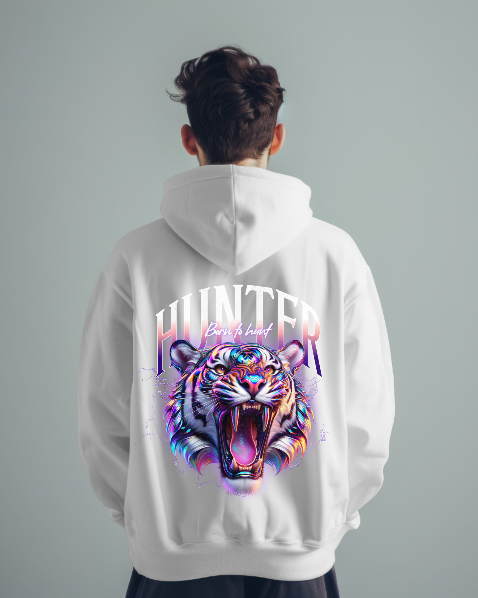 Slim Fit Graphic Hunter - Hoodie