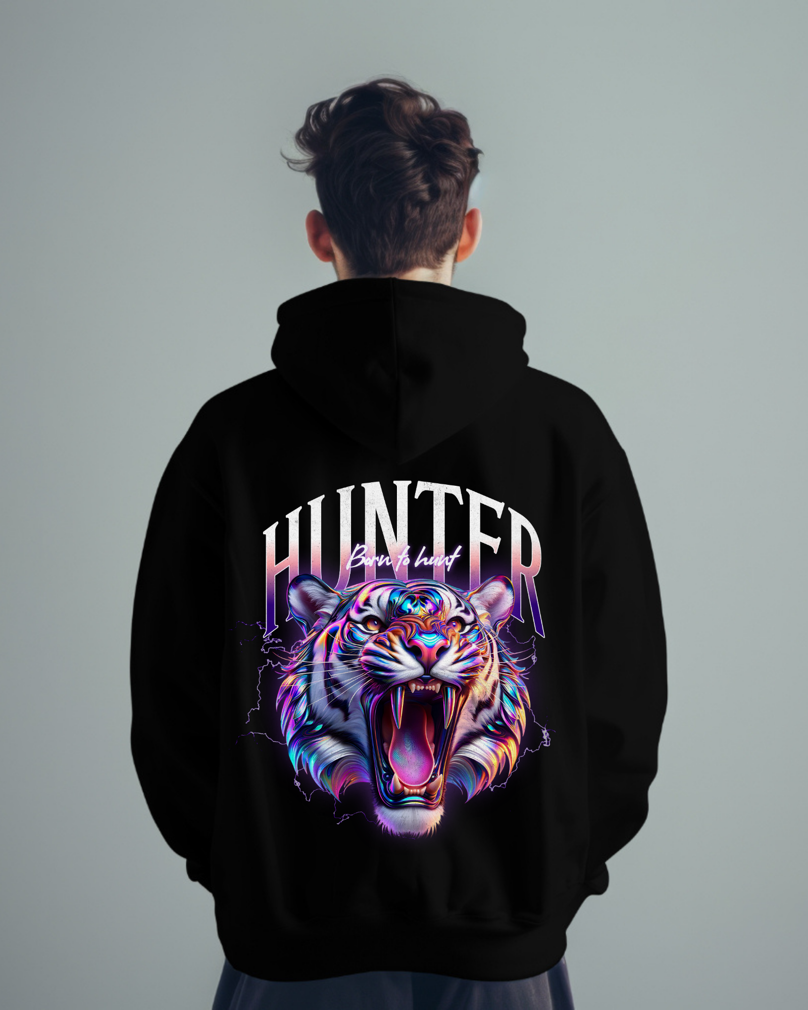 Slim Fit Graphic Hunter - Hoodie